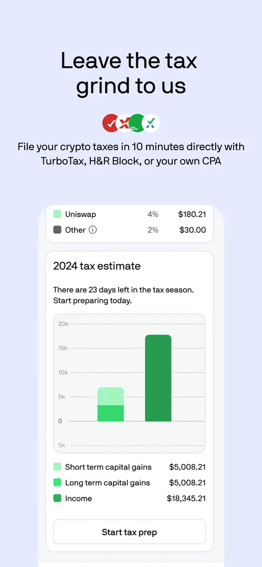 Official CoinTracker App Store screenshot 3