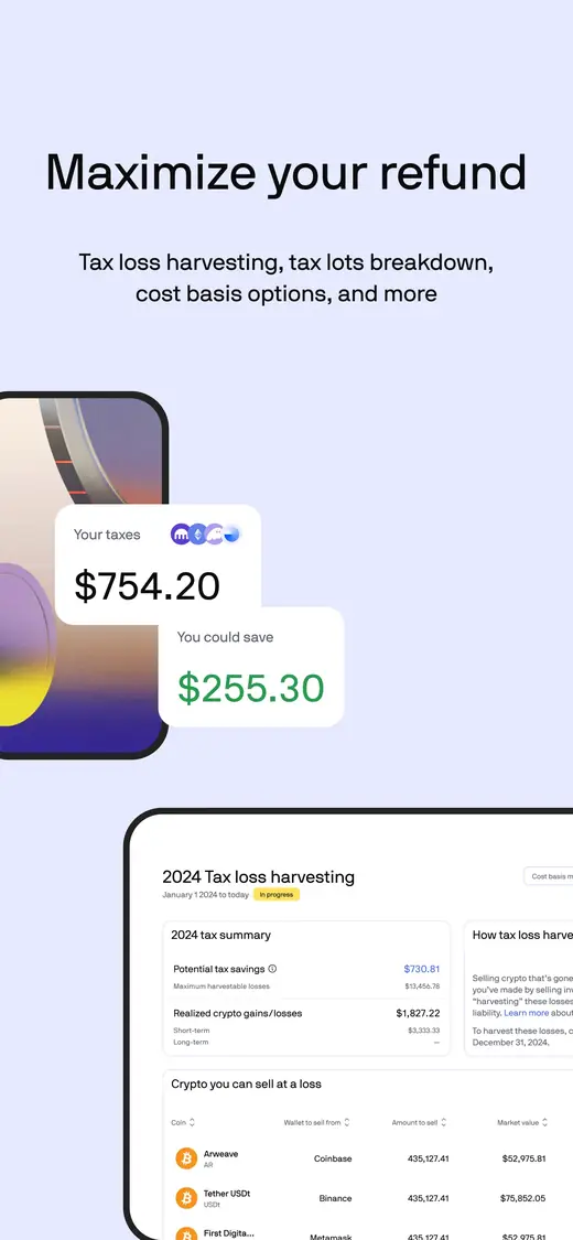 Official CoinTracker App Store screenshot 4