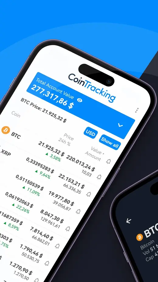 Official CoinTracking App Store screenshot 2
