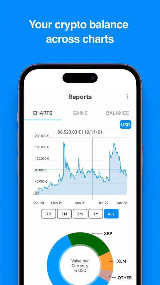 Official CoinTracking App Store screenshot 3